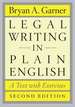 Legal Writing in Plain English: a Text With Exercises