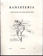 Banisteria: a Journal Devoted to the Natural History of Virginia: No. 3: 1994