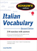 Schaum's Outline of Italian Vocabulary, Second Edition