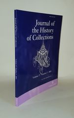 Journal of the History of Collections Volume 17 Number 1 2005