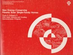 New energy-conserving passive solar single-family homes: cycle 5, category 2, HUD solar heating and cooling demonstration program.