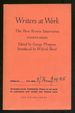 Writers at Work: the Paris Review Interviews: Fourth Series