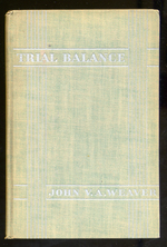 Trial Balance: a Sentimental Inventory