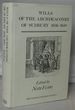 Wills of the Archdeaconry of Sudbury, 1636-1638