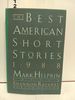 The Best American Short Stories 1988