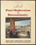 Post-Modernism & Discontinuity (Architectural Design 65)