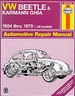 VW Beetle & Karmann Ghia 1954 Through 1979
