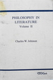 Philosophy in Literature: Volume II