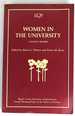 Women in the University: a Policy Report