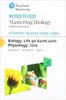 Modified Masteringbiology with Pearson Etext--Standalone Access Card--For Biology: Life on Earth with Physiology 12th