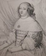 Anne D'Austriche, Reine De France. 1666