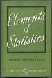 Elements of Statistics