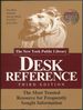 The New York Public Library Desk Reference Third Edition