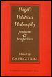 Hegel's Political Philosophy: Problems and Perspectives--a Collection of New Essays