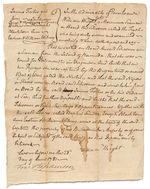 [Two Manuscript Documents] Francis Hopkinson, Signer of the Declaration of Independence, Considers Prize Cases, Including Four Enslaved Captured in a British Ship By an American Privateer Brig Nesbitt During the Revolutionary War