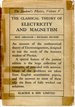 The Classical Theory of Electricity and Magnetism (the Student's Physics Series Volume V)