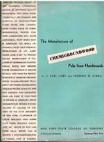 The Manufacture of Chemigroundwood Pulp From Hardwoods