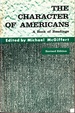 The Character of Americans a Book of Readings