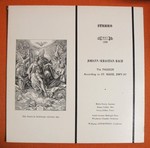 Bach: the Passion According to St. Mark, Bwv 247