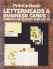 Print's Best Letterheads & Business Cards: Winning Designs From Print Magazine's National Competition/3