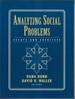 Analyzing Social Problems: Essays and Exercises