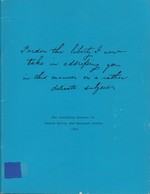 Pardon the Liberty I Now Take in Addressing You in This Manner on a Rather Delicate Subject: the Courtship Letters of Andrew Murray and Margaret Gordon, 1854