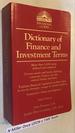 Dictionary of Finance and Investment Terms (Barron's Business Dictionaries)