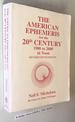 American Ephemeris for the 20th Century: 1900 to 2000 at Noon