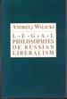 Legal Philosophies of Russian Liberalism: