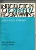 Introduction to Fortran IV Programming: a Self-Paced Approach