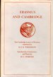 Erasmus and Cambridgee: the Cambridge Letters of Erasmus