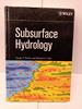 Subsurface Hydrology