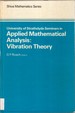 Applied Mathematical Analysis: Vibration Theory