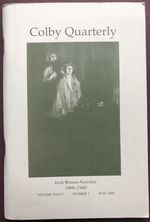 Colby Quarterly, Vol. XXXVI No. 2, June 2000: Irish Women Novelists 1800-1940