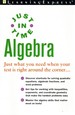 Just in Time Algebra