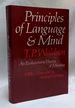 Principles of Language and Mind