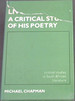 Douglas Livingstone: a Critical Study of His Poetry