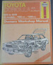 Toyota Corolla 30, E & Liftback 1975 to 1978 All Models 1166cc. 1588cc(Haynes)