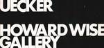 Uecker: Uecker, Zero and the Kinetic Spirit. (Exhibition: November 1-19, 1966)