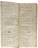 Aartrial Griswold Andfox, Harness Makers. a Well-Used Hand-Written Account Book for the Periodoctober 9, 1865 to June 6, 1870 for Griswold and Fox, Leather, Harness & Trunk Makers, of Adams (Near Watertown), Jefferson County, New Yorkstate. With an...
