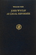 John Wyclif as Legal Reformer