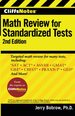 Cliffsnotes Math Review for Standardized Tests, 2nd Edition (Cliffstestprep)