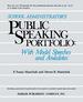 School Administrator's Public Speaking Portfolio: With Model Speeches and Anecdo