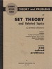 Set Theory and Related Topics Theory and Problems