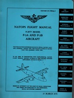 Natops Flight Manual Navy Model P-3A and P-3B Aircraft: NAVAIR 01-75PAA-1