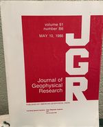 Journal of Geophysical Research, Vol. 91, No. B6, May 10, 1986 Special Sections: Open Magmatic Sytems and Rio Grande Rift