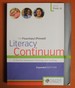 The Fountas & Pinnell Literacy Continuum, Expanded Edition: a Tool for Assessment, Planning, and Teaching, Prek-8