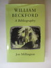 William Beckford: a Bibliography