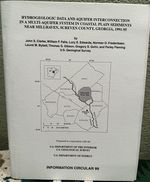 Hydrogologic Data and Aquifer Interconnection in a Multi-Aquifer System in Coastal Plain Sediments Near Millhaven, Screven County, Georgia, 1991-95