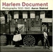 Harlem Document: Photographs, 1932-1940